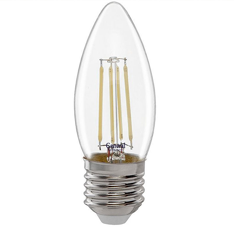 Лампа светодиодная General свеча GLDEN-CS-8-230-E27-4500