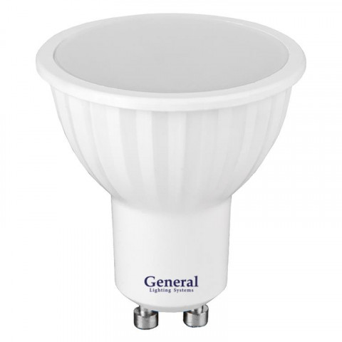 Лампа светодиодная General GLDEN-MR16-7-230-GU10-3000
